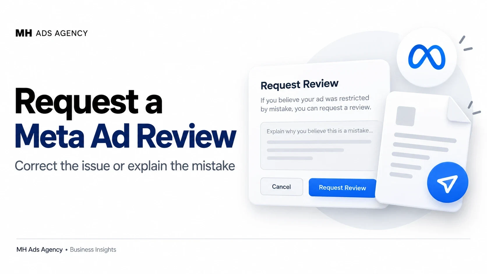 Request a Meta Ad Review — MH Ads Agency
